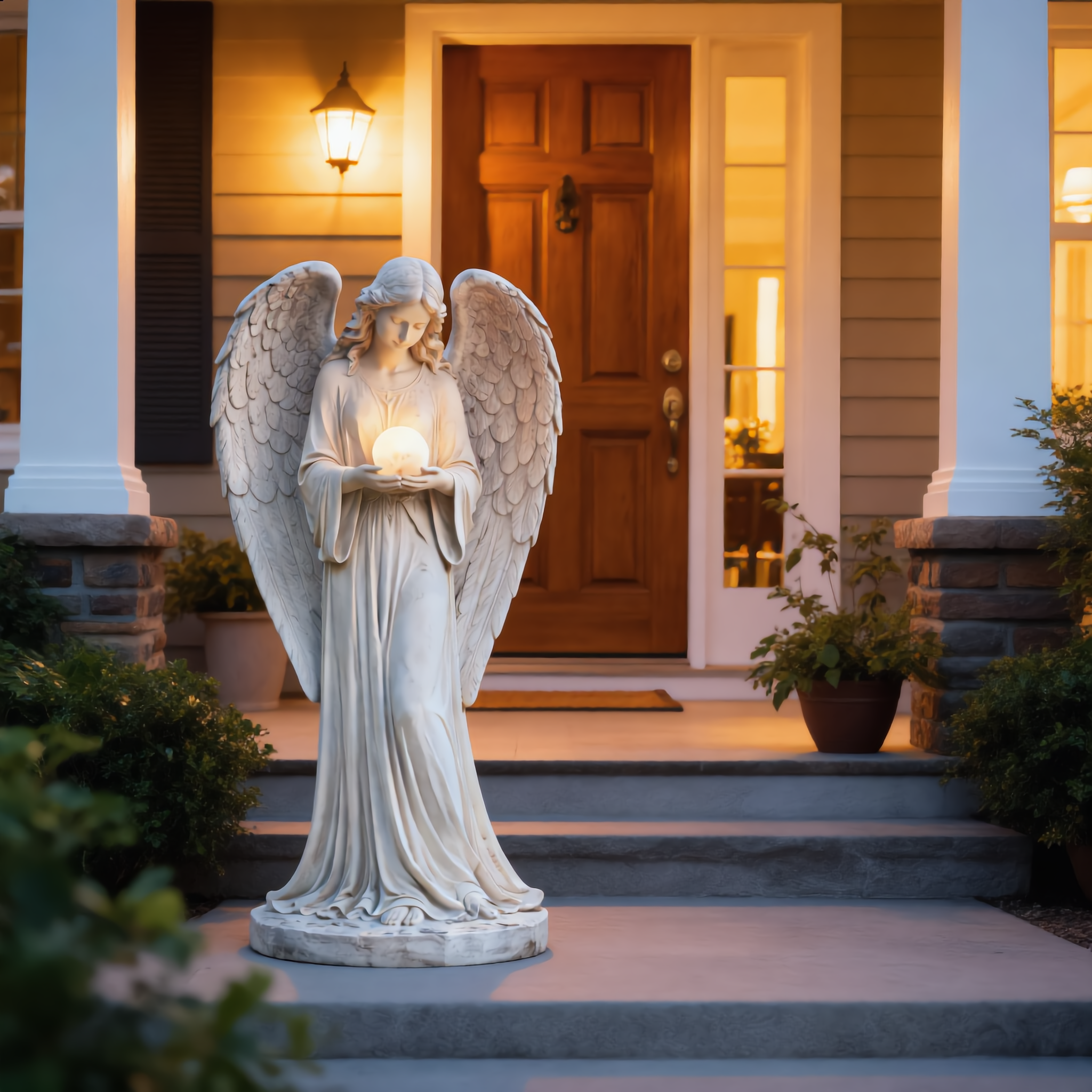 🎉Last Day 50% OFF👼Solar-Powered Angel Light