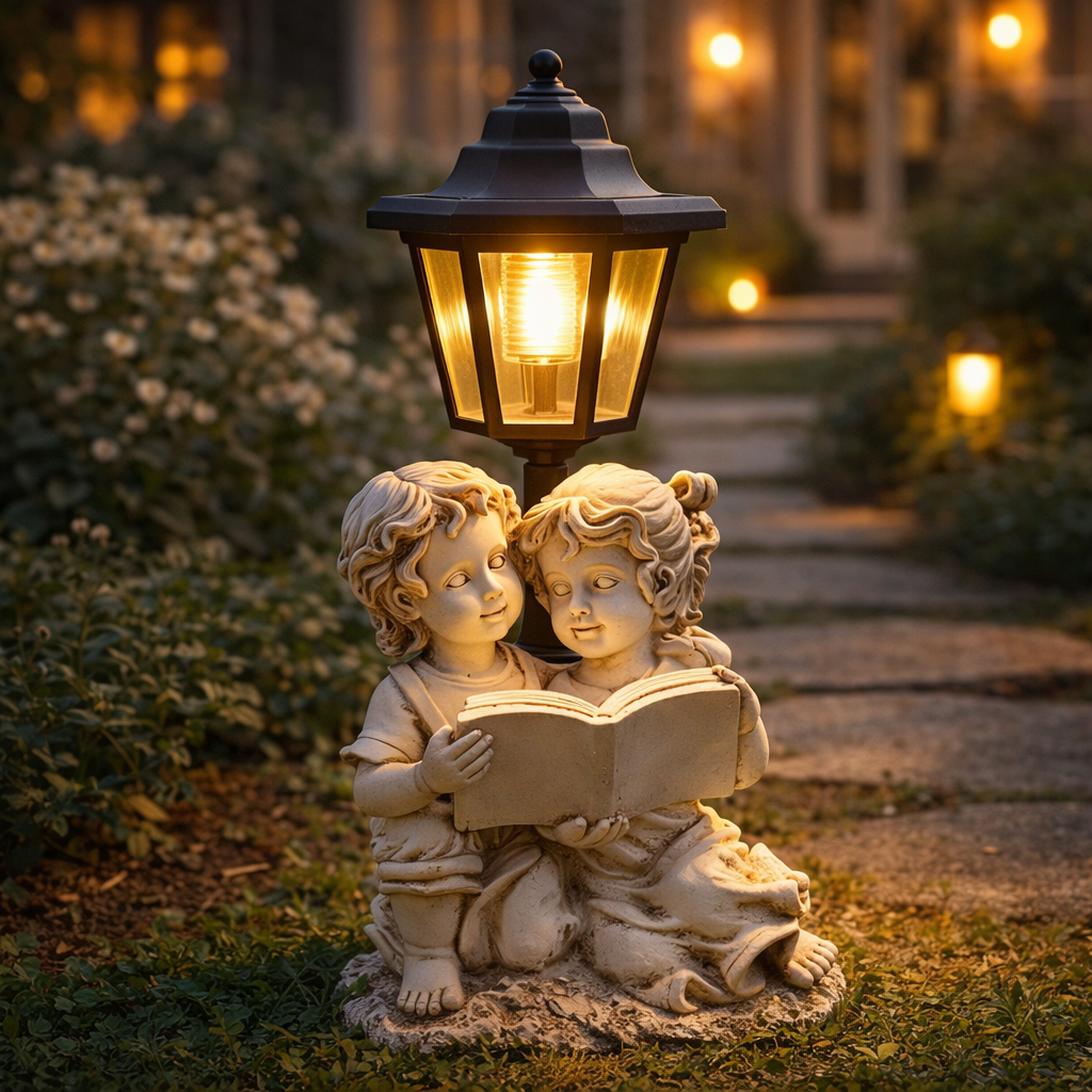 🎉Last Day 50% OFF❤Solar Bulldog Garden Statue Light