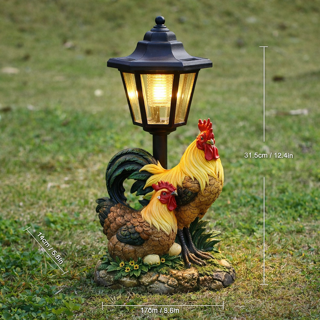 🎉Last Day 50% OFF❤Solar Bulldog Garden Statue Light