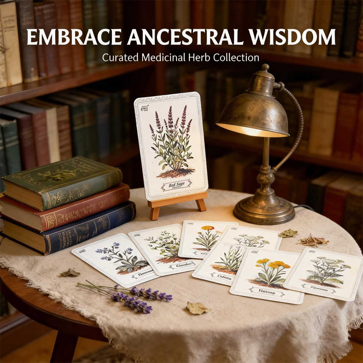 🌱Plantable Herbal Seed Cards — Grow Your Own Home Apothecary