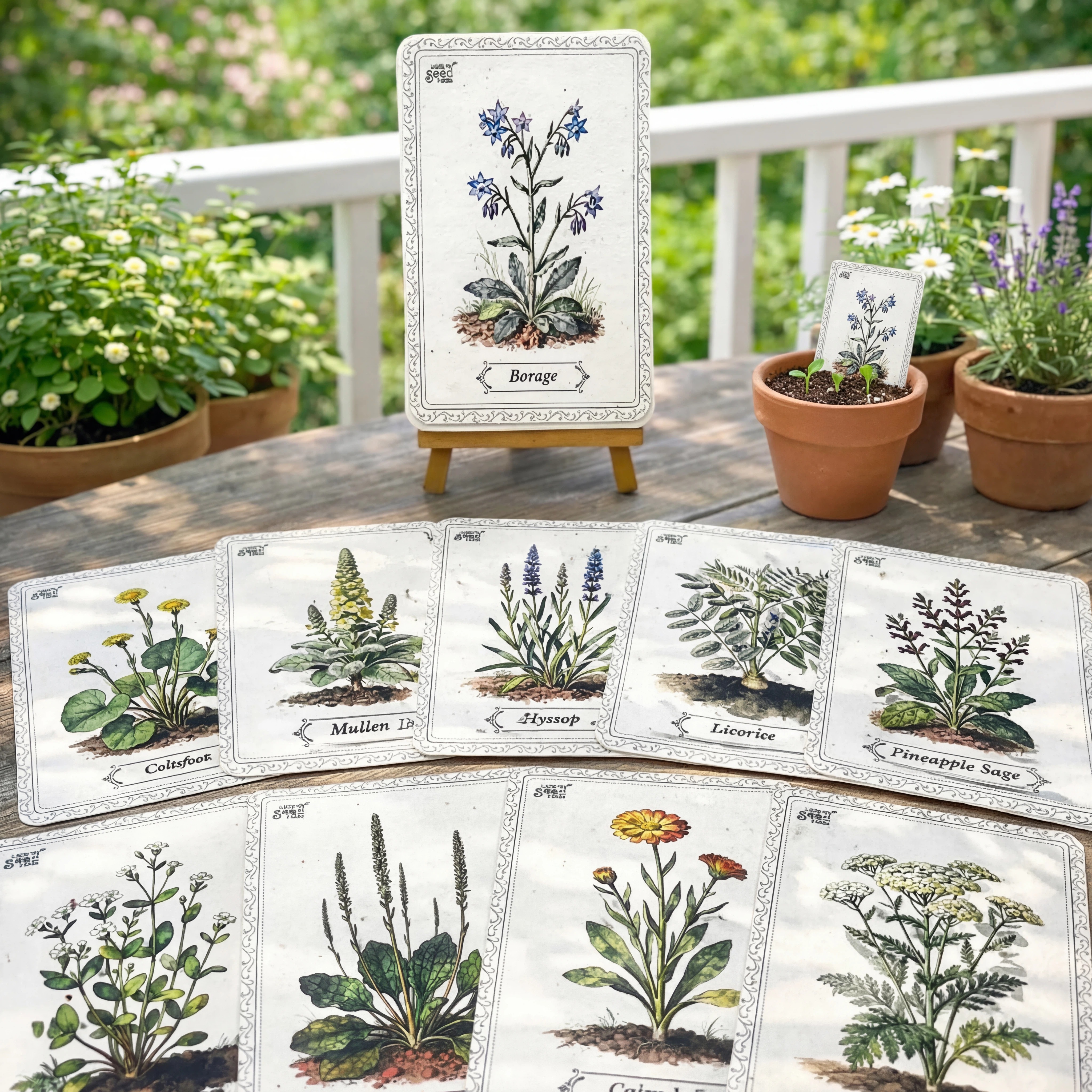 ✨New Arrivals 60% OFF🌱Plantable Herbal Seed Cards