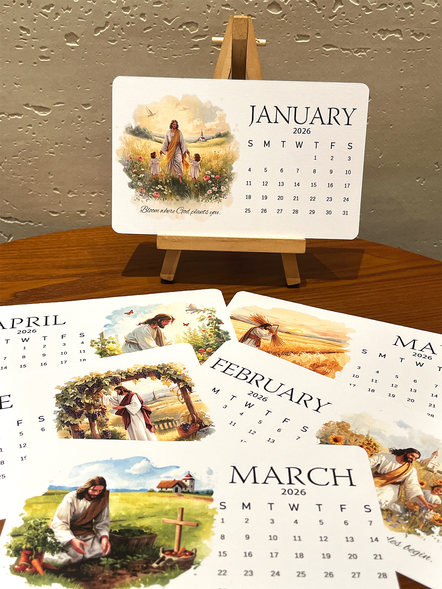 ✨Last Day 49% OFF ⏰ – 🌱Jesus-Inspired Plantable Seed Calendar 2026 – A Faithful Gift 🎁