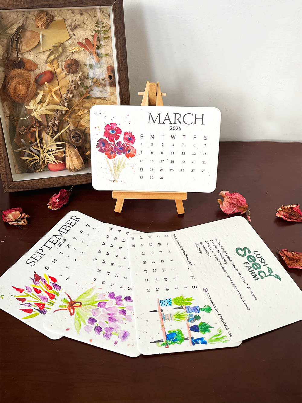 49% OFF Today🌱The 2026 Plantable Seed Calendar - 🎁 A Gift Everyone Loves