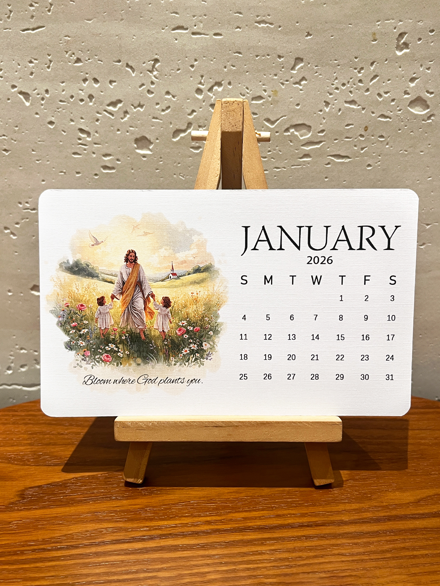 ✨Last Day 49% OFF ⏰ – 🌱Jesus-Inspired Plantable Seed Calendar 2026 – A Faithful Gift 🎁