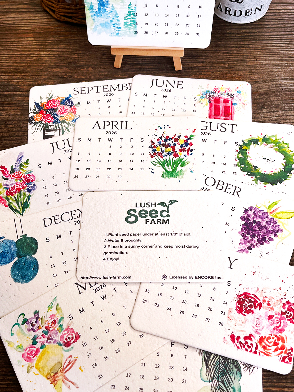 ✨New Arrivals 49% OFF Today🌱Eco-Friendly Plantable Seed Calendar 2026