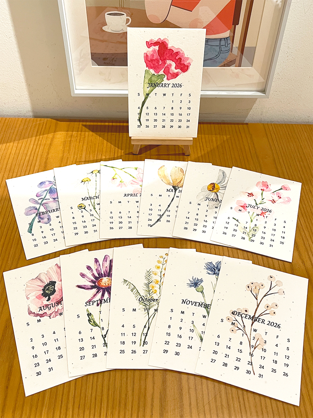 ✨New Arrivals 49% OFF Today🌱Eco-Friendly Plantable Seed Calendar 2026