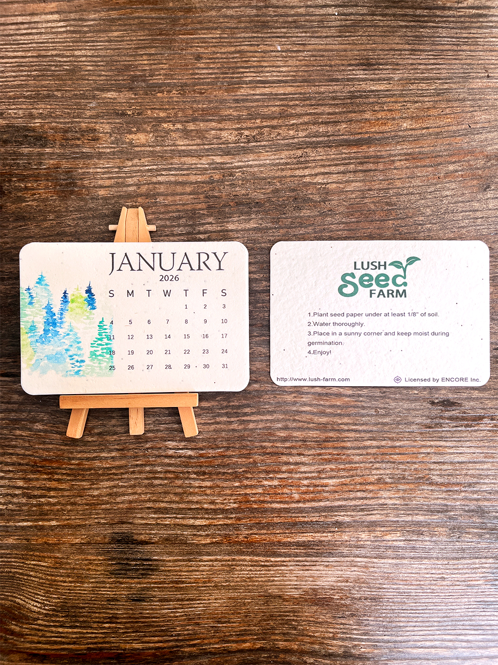 ✨New Arrivals 49% OFF Today🌱Eco-Friendly Plantable Seed Calendar 2026