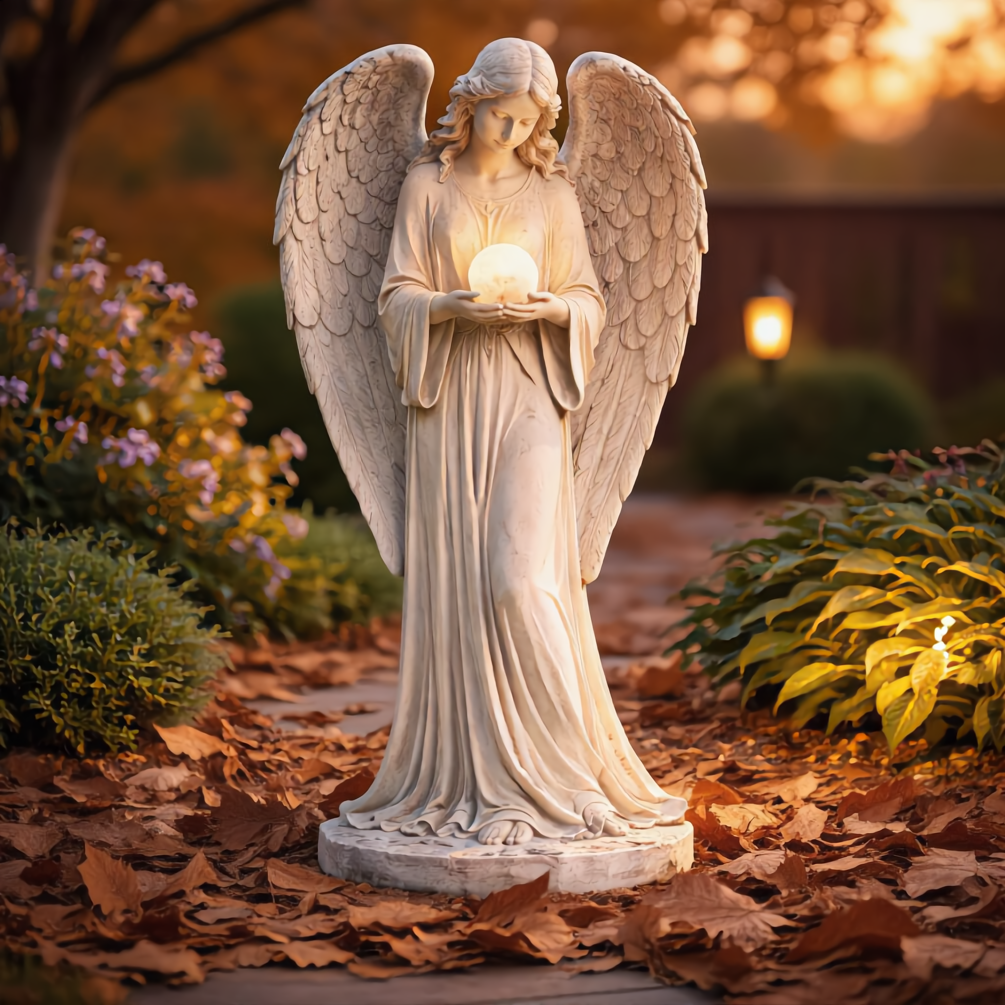 🎉Last Day 50% OFF👼Solar-Powered Angel Light