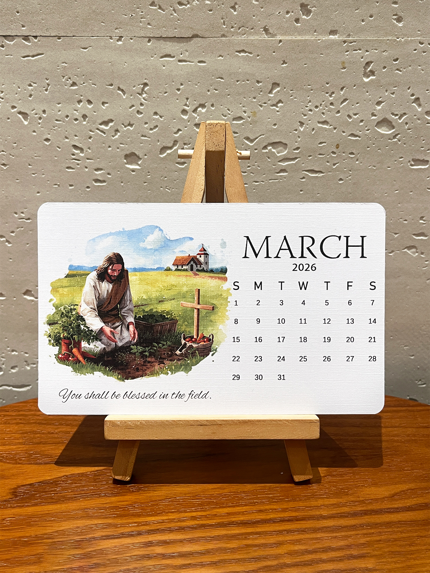 ✨Last Day 49% OFF ⏰ – 🌱Jesus-Inspired Plantable Seed Calendar 2026 – A Faithful Gift 🎁