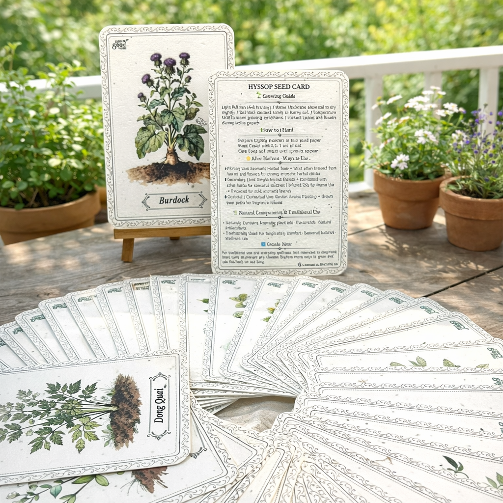 ✨New Arrivals 60% OFF🌱Plantable Herbal Seed Cards