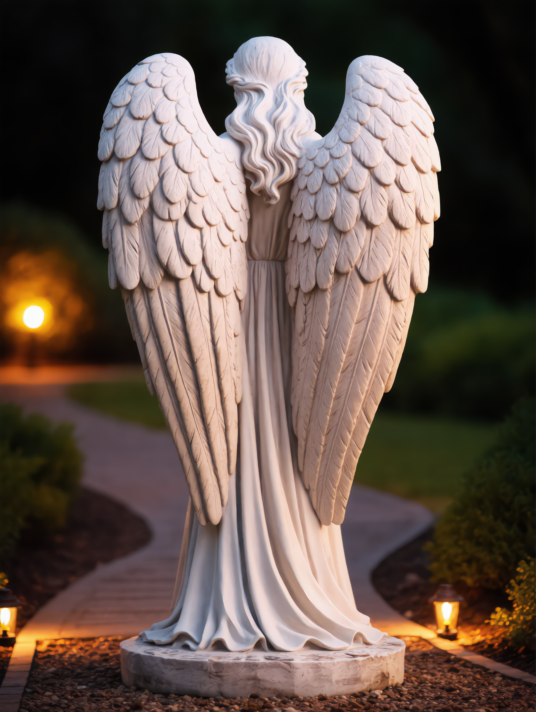 🎉Last Day 50% OFF👼Solar-Powered Angel Light