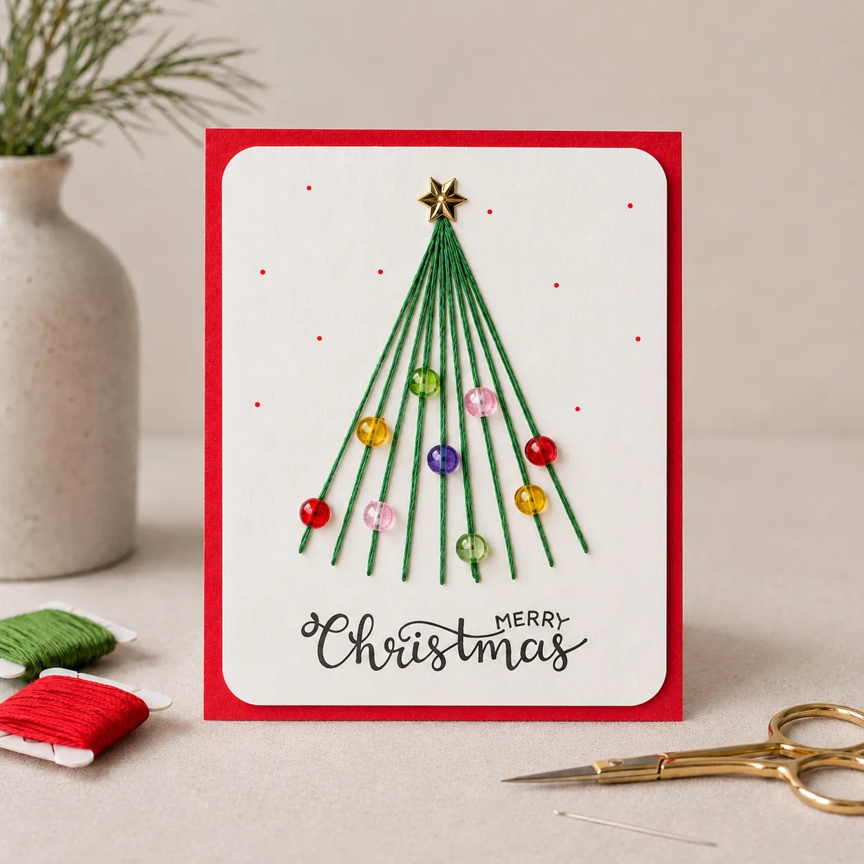 🎄 Last Day 50% OFF 🔥 - Merry & Bright Christmas DIY Kit ( 6 pcs )