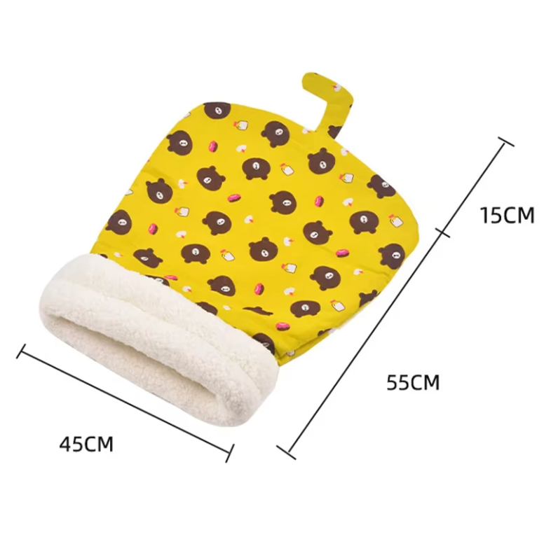 🔥 LAST DAY 50% OFF 🔥 WagBed™ - Cat Sleeping Bag Cave Bed (Extra Soft)