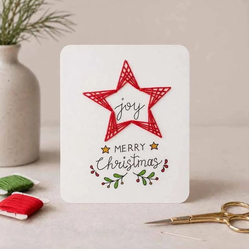 🎄 Last Day 50% OFF 🔥 - Merry & Bright Christmas DIY Kit ( 6 pcs )