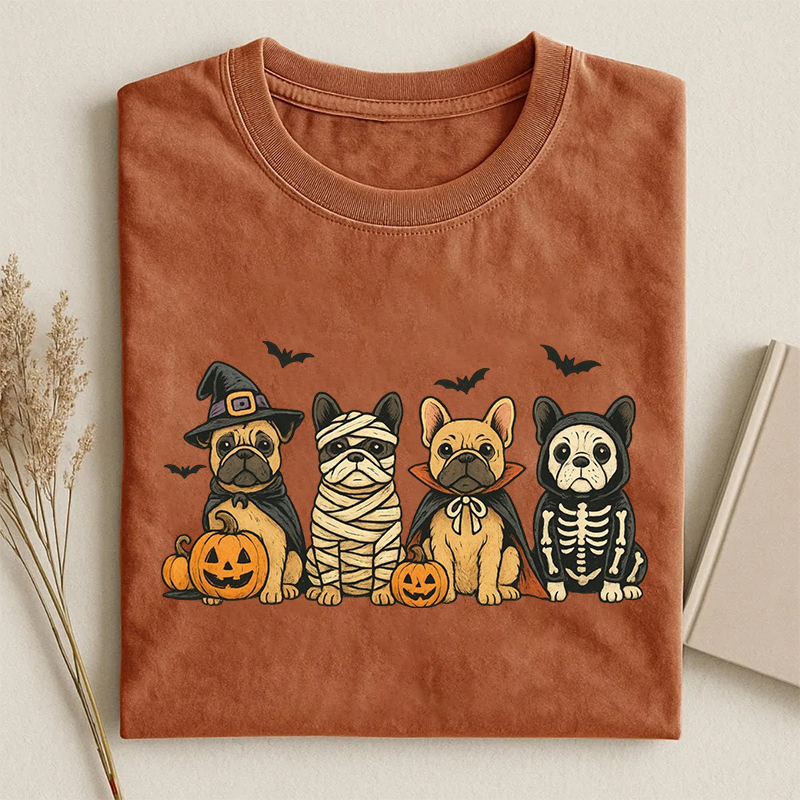 Halloween French Bulldog T-shirt