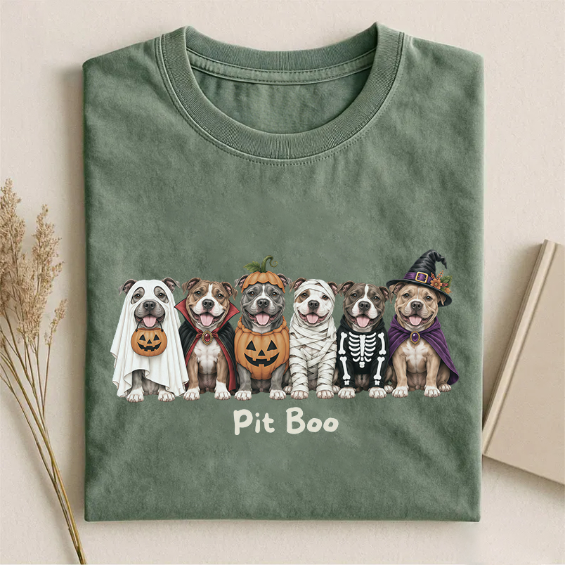 Halloween Pitbull T-shirt