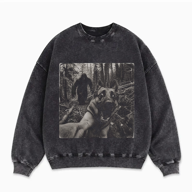 Bigfoot German Shepherd Sweatshirt
