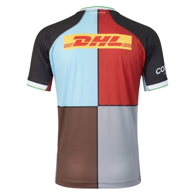 2026-2027 Harlequins Home Rugby Shirt (Your Name) - view 4