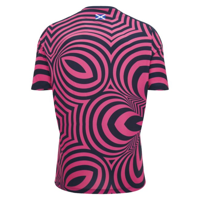 2026-2027 Scotland Rugby Warm Up Shirt (Pink) - view 2