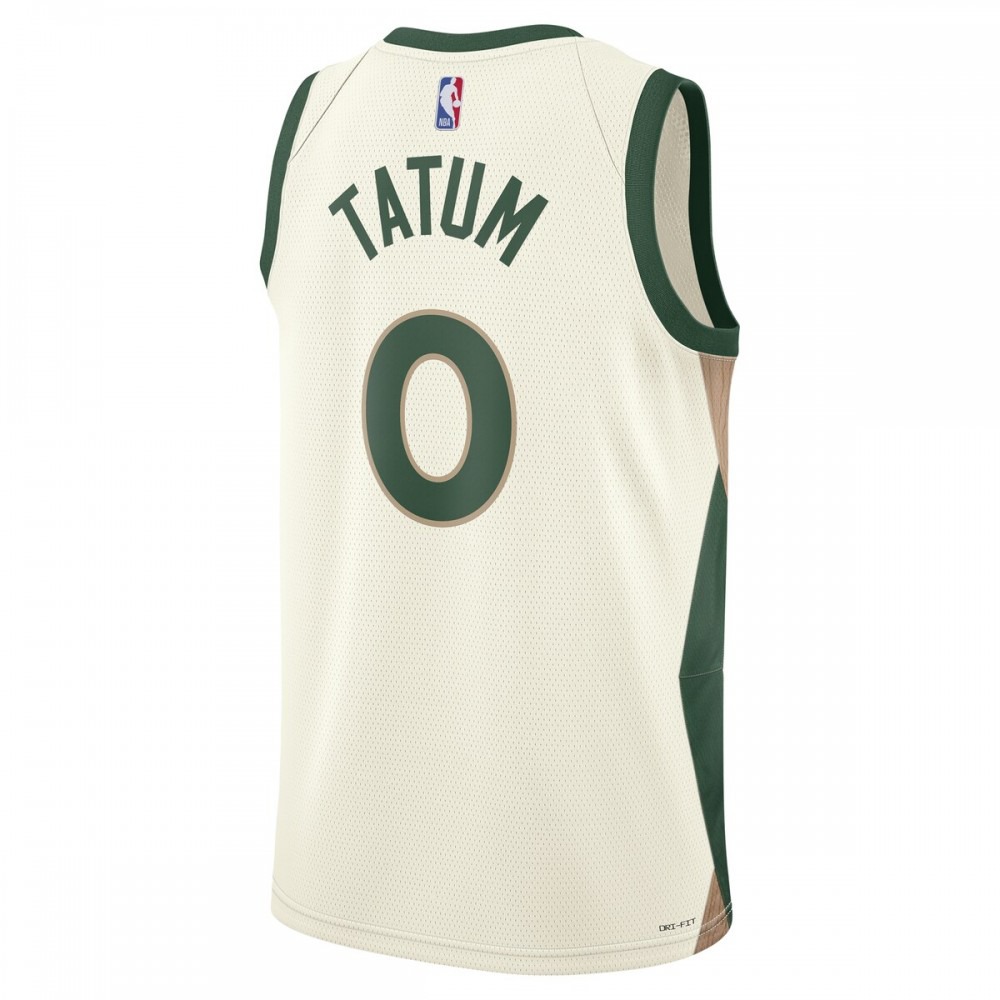 Jayson Tatum Boston Celtics Unisex 2023/24 Swingman Jersey White City Edition - view 3
