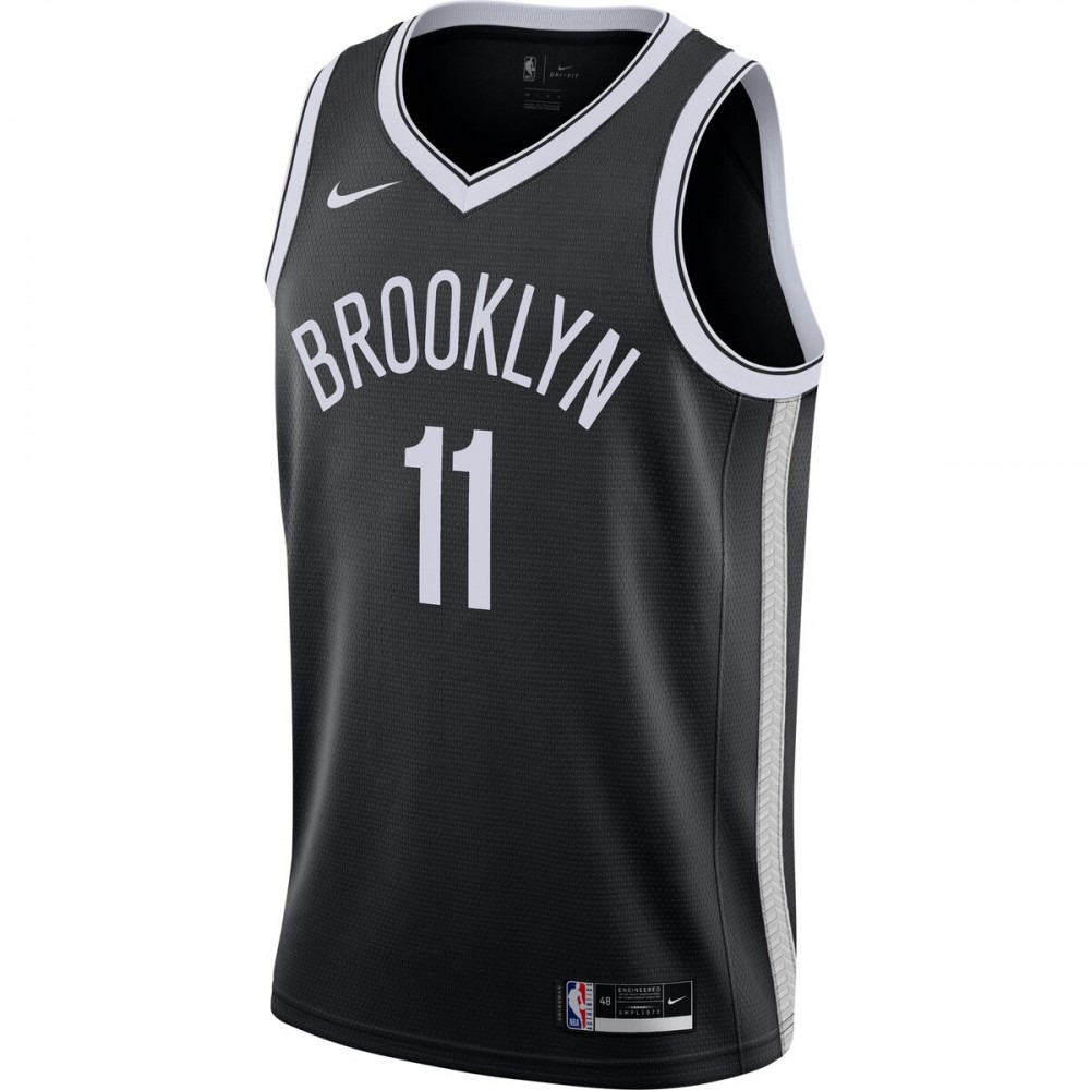 Kyrie Irving Brooklyn Nets 2020/21 Swingman Jersey Black Icon Edition - view 2