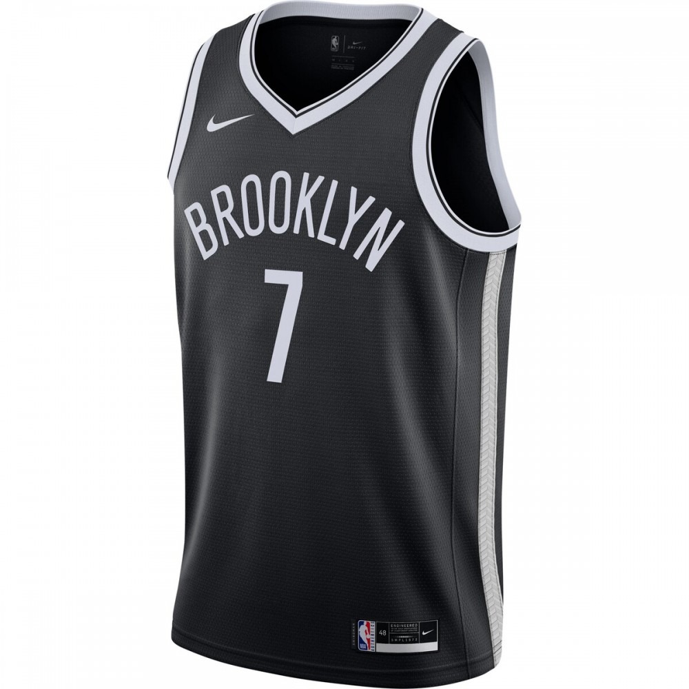 Kevin Durant Brooklyn Nets 2020/21 Swingman Jersey Black Icon Edition - view 2