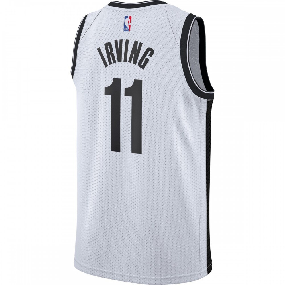 Kyrie Irving Brooklyn Nets 2020/21 Swingman Jersey White Association Edition - view 3