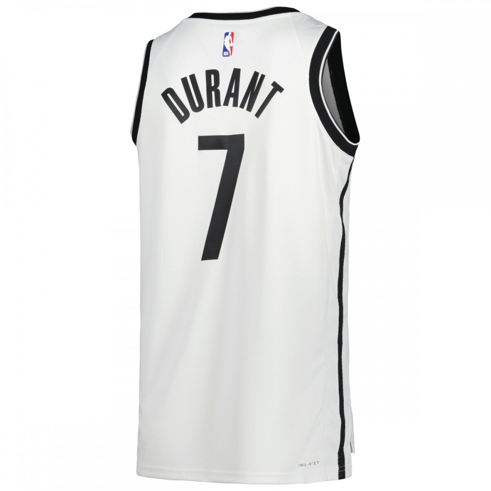 Kevin Durant Brooklyn Nets Unisex 2022/23 Swingman Jersey Icon Edition White - view 3