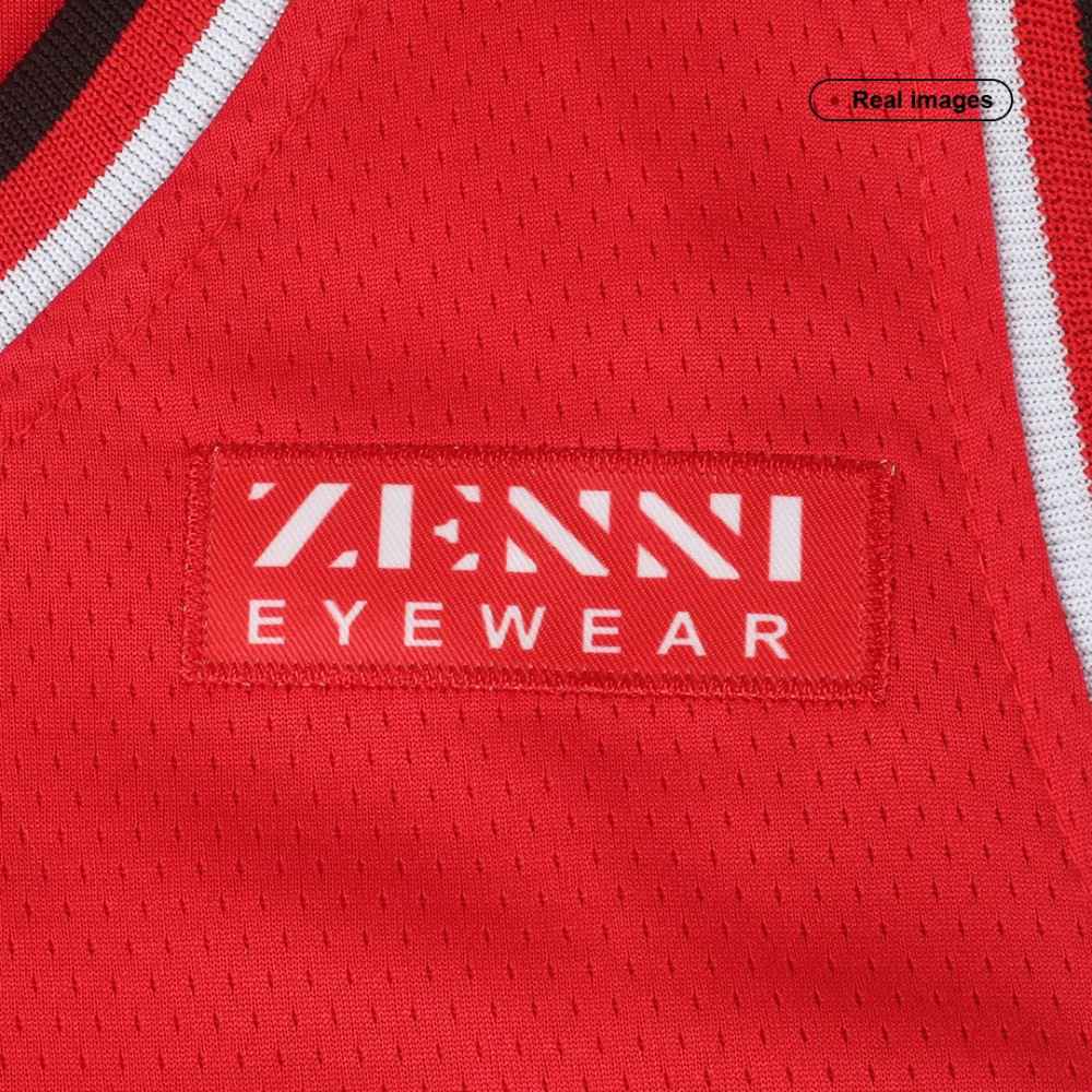 Chicago Bulls DeMar DeRozan #11 Red 2021/22 Swingman 75th Anniversary Jersey City Edition - view 4