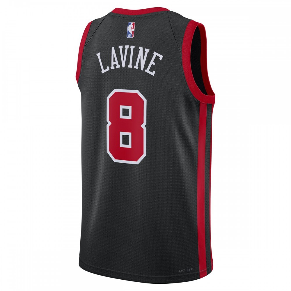 Zach LaVine Chicago Bulls Unisex 2023/24 Swingman Jersey Black City Edition - view 3