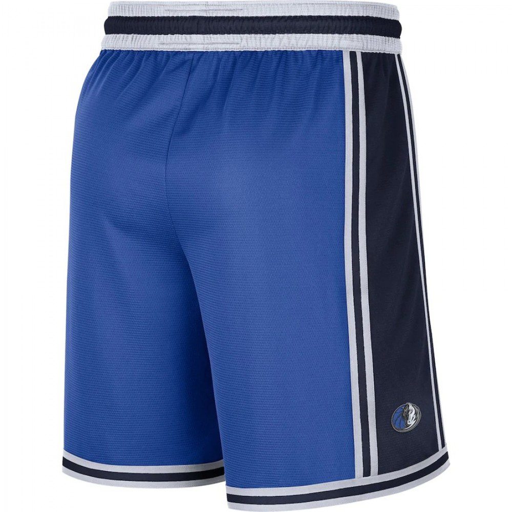 Men's Dallas Mavericks Pre-Game Performance Shorts Royal/White - view 3