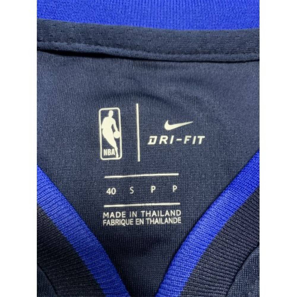 Men's Dallas Mavericks Luka Doncic #77 Navy Finished Swingman Jersey Statement Editon - view 5