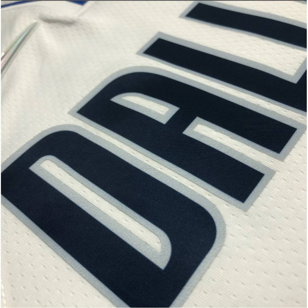 Men's Dallas Mavericks Dirk Nowitzki #41 White 2021/22 Swingman NBA Jersey Icon Edition - view 4