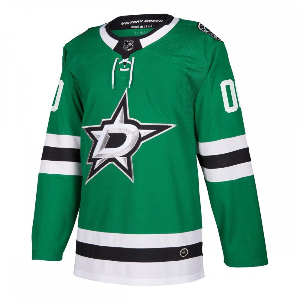 Dallas Stars Athletic Fit Custom Jersey Kelly Green - view 2