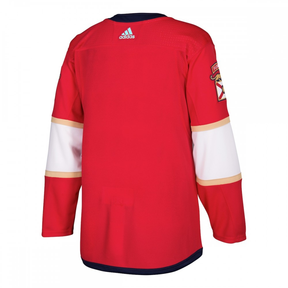 Florida Panthers Home Athletic Fit Blank Jersey Red - view 3