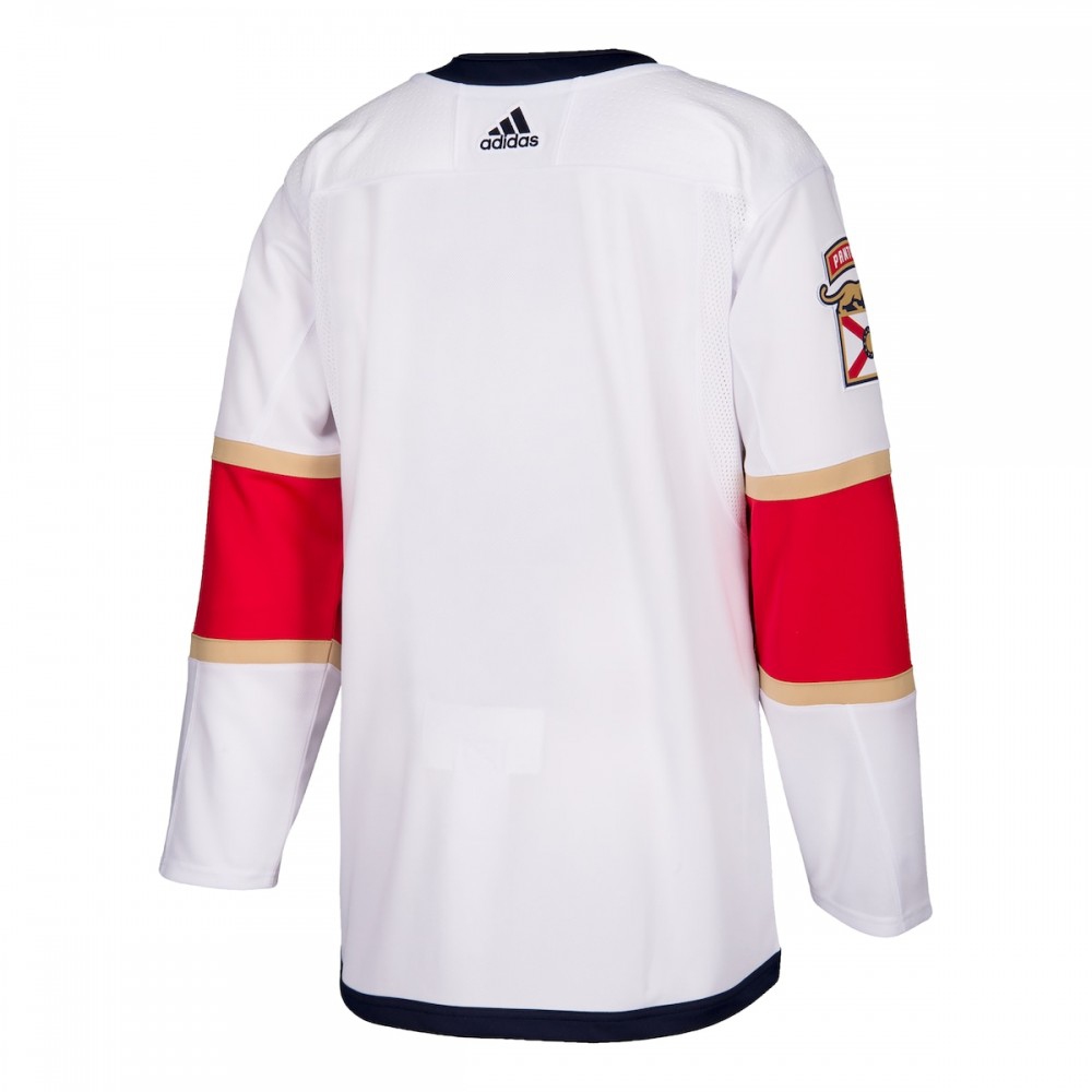 Florida Panthers 2019/20 Away Athletic Fit Jersey White - view 3