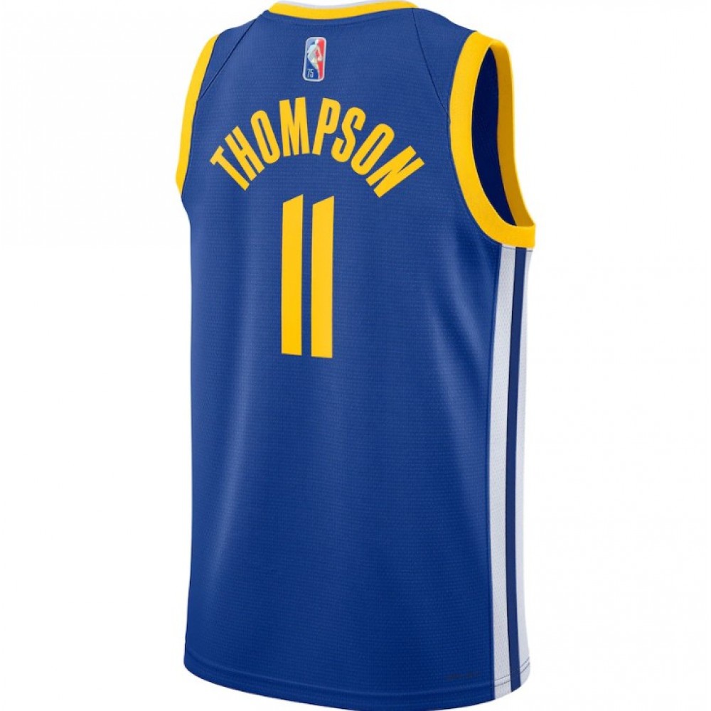 Men's Golden State Warriors Klay Thompson #11 Royal 21/22 Swingman Jersey -Icon Edition - view 5