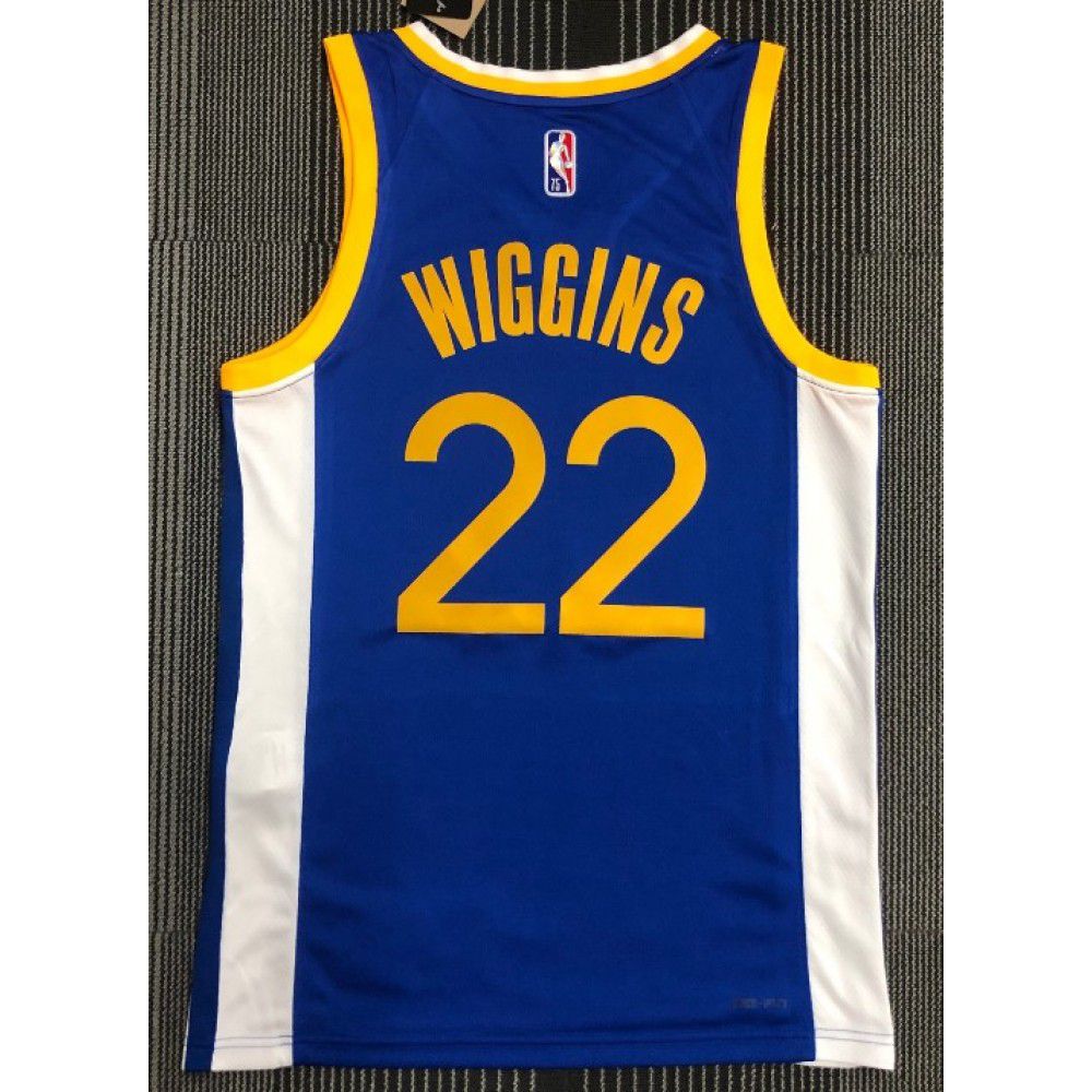 Men's Golden State Warriors Andrew Wiggins #22 Royal 21/22 Swingman Jersey-Icon Edition - view 4