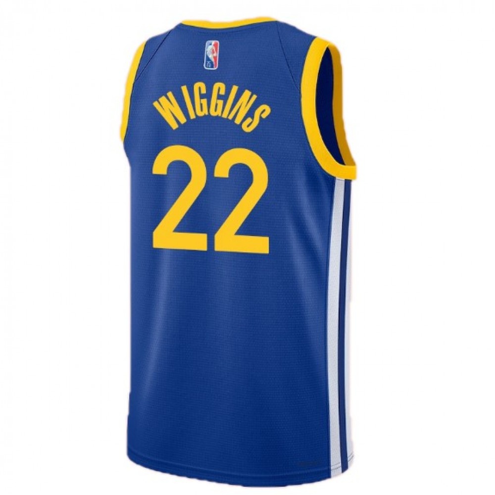 Men's Golden State Warriors Andrew Wiggins #22 Royal 21/22 Swingman Jersey-Icon Edition - view 5