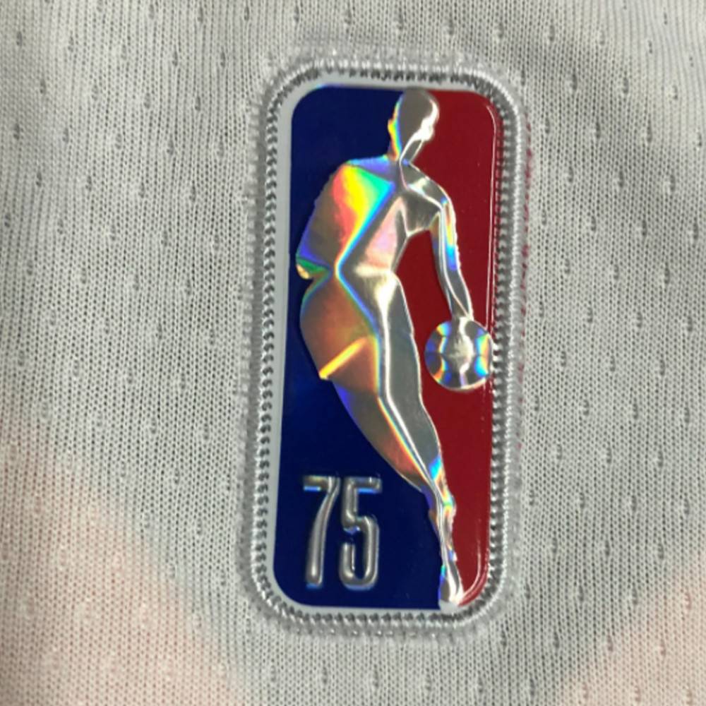 Men's Golden State Warriors Jordan Poole #3 White 2021/22 Swingman NBA Jersey Association Edition - view 6