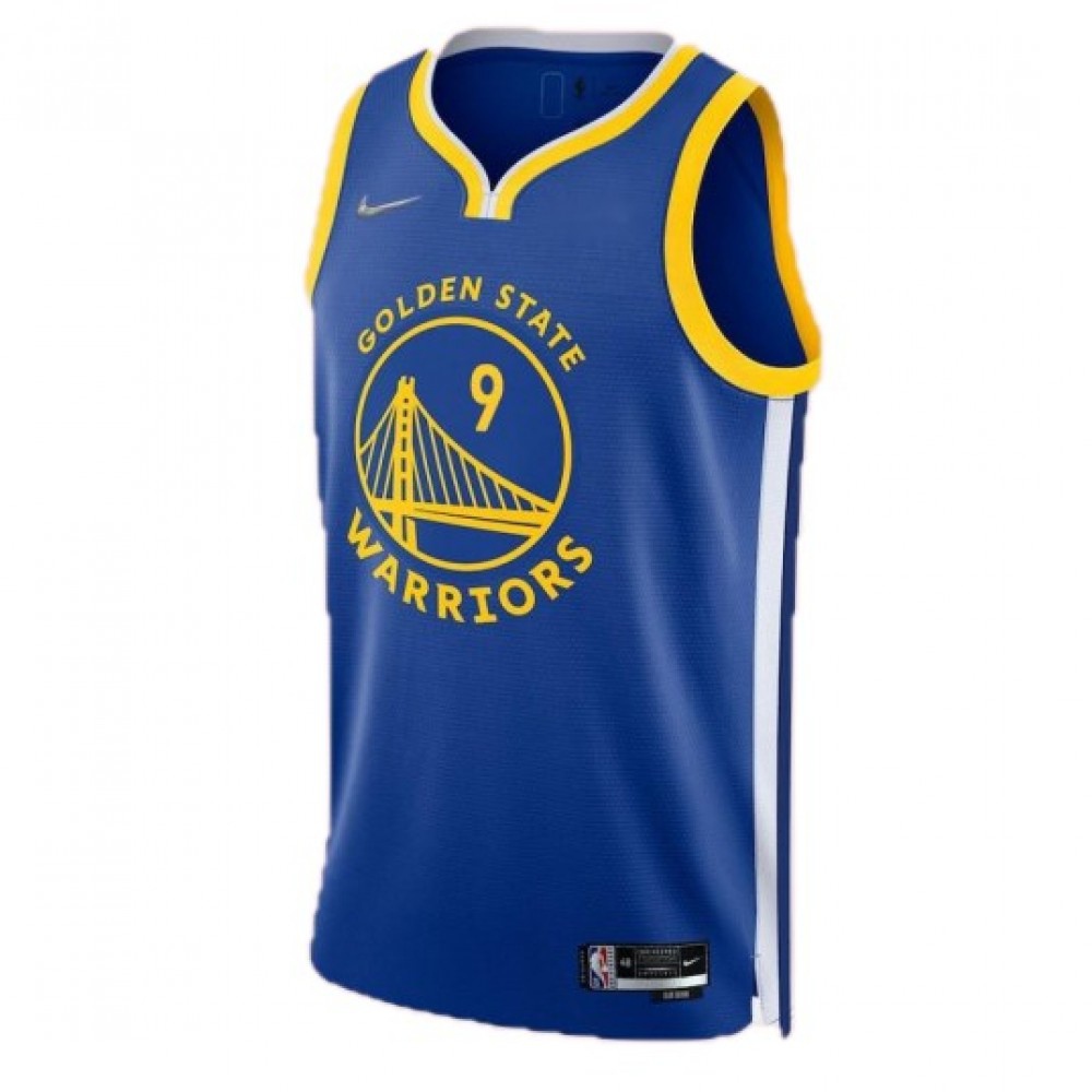 Men's Golden State Warriors Andre Iguodala #9 Royal 2021/22 Swingman Jersey Icon Edition - view 3