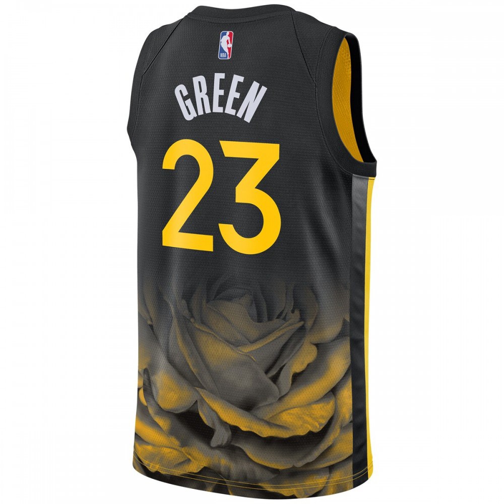 Draymond Green Golden State Warriors Unisex 2022/23 Swingman Jersey City Edition Black - view 3