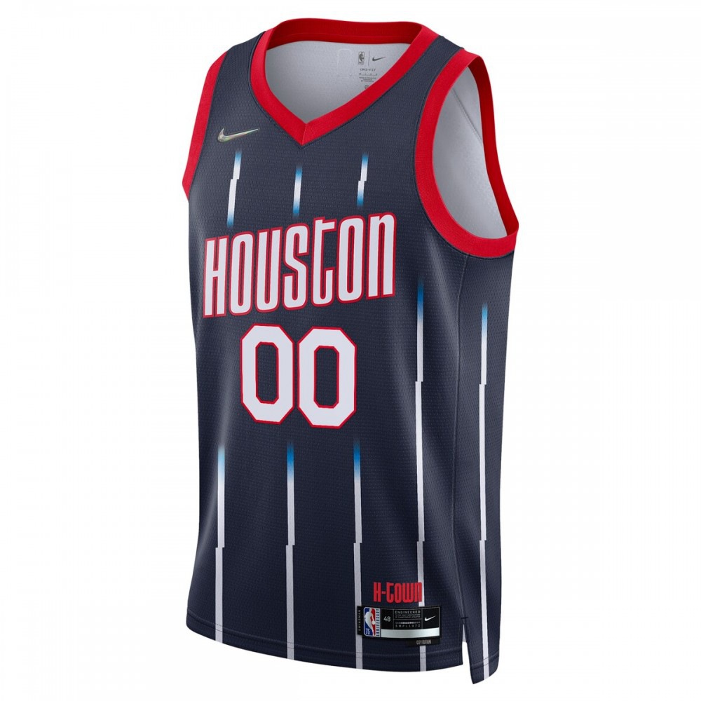 Houston Rockets 2021/22 Swingman Custom Jersey City Edition Navy - view 2
