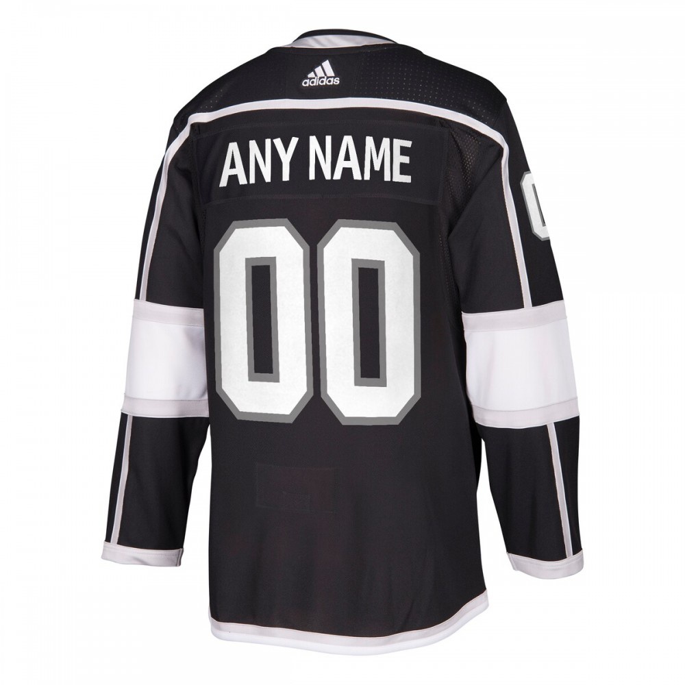 Los Angeles Kings Athletic Fit Custom Jersey Black - view 3