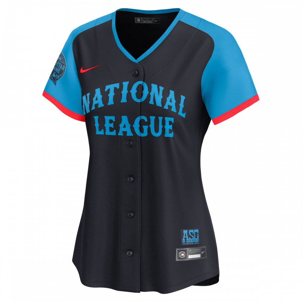 National League Women's 2024 MLB All-Star Game Limited Jersey Navy - view 2