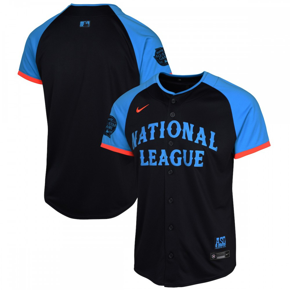 National League Youth 2024 MLB All-Star Game Limited Jersey Navy