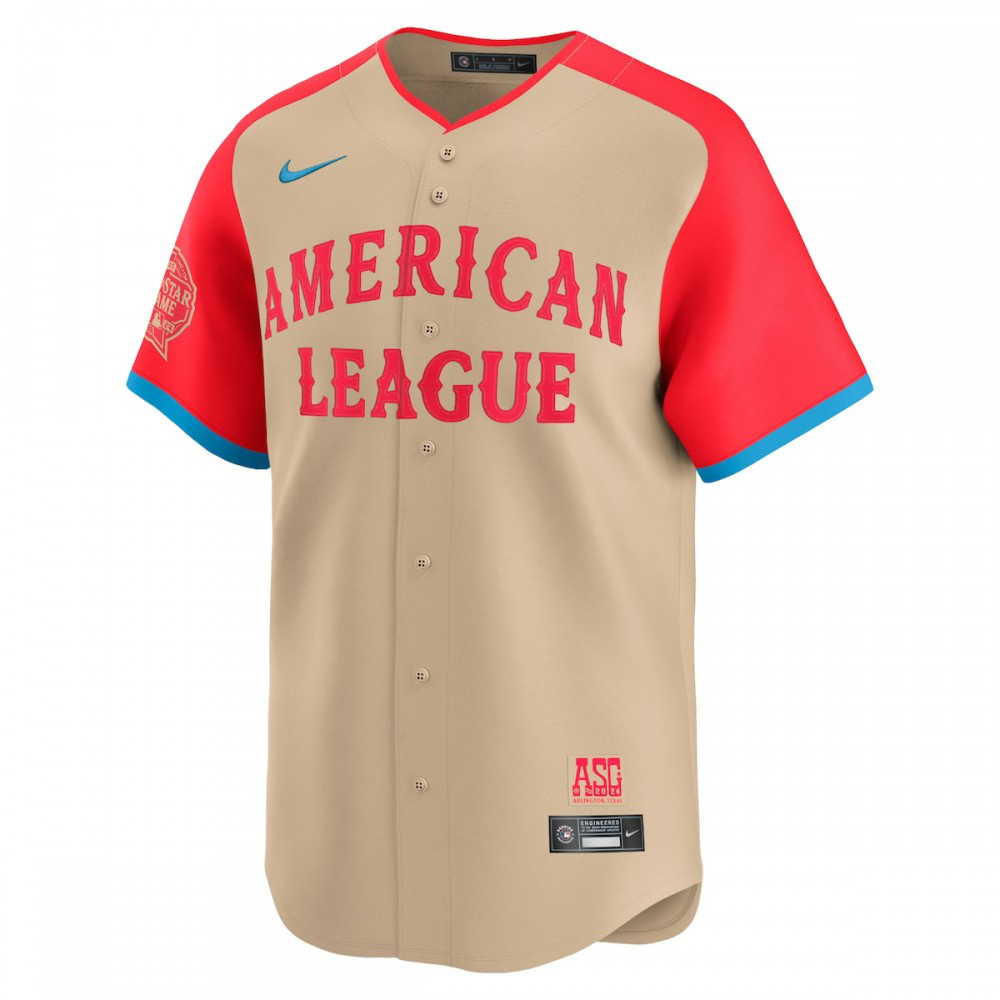 American League 2024 MLB All-Star Game Limited Jersey Cream - view 2