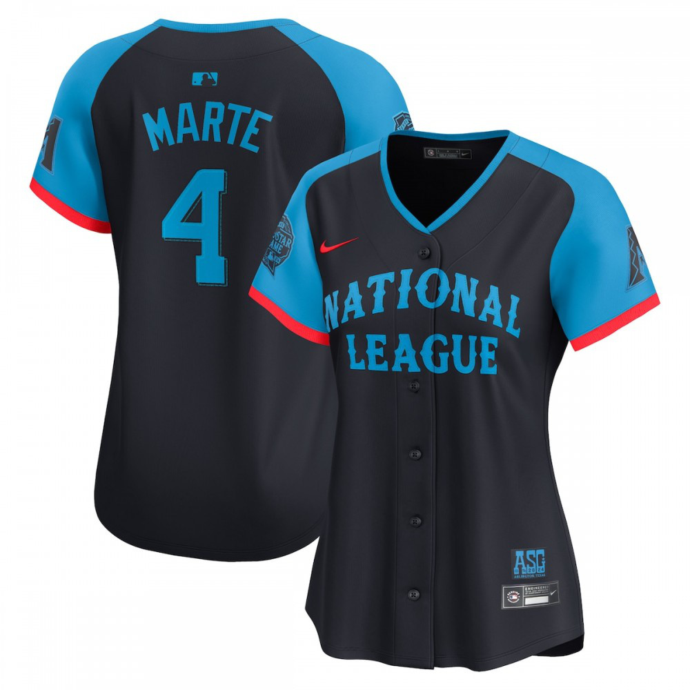 Ketel Marte National League Women's 2024 MLB All-Star Game Limited Player Jersey Navy