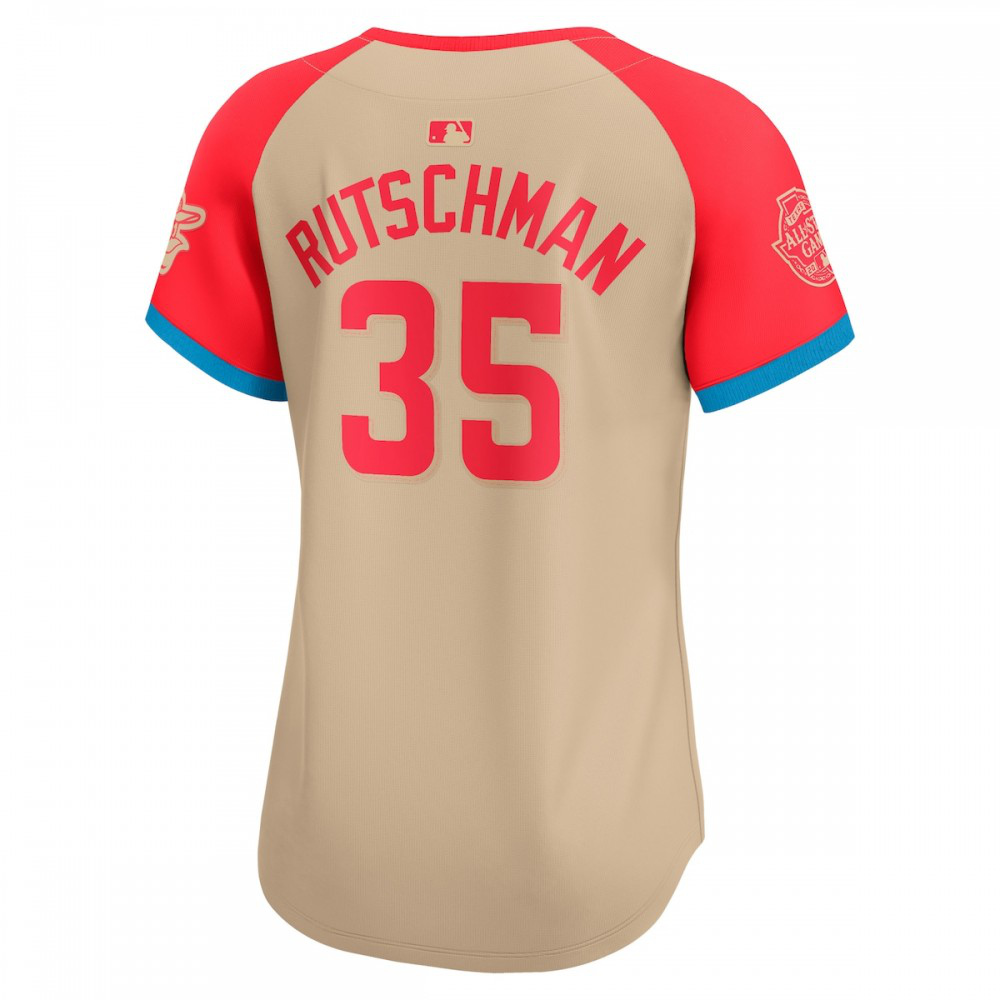 Adley Rutschman American League Women's 2024 MLB All-Star Game Limited Player Jersey Cream - view 3