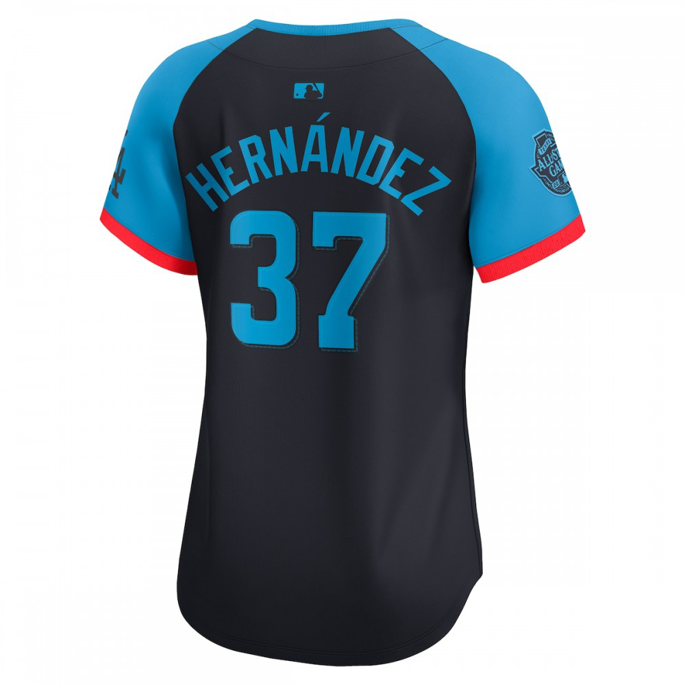 Teoscar Hernandez National League Women's 2024 MLB All-Star Game Limited Player Jersey Navy - view 3